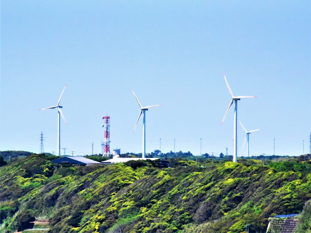 銚子の風力発電
